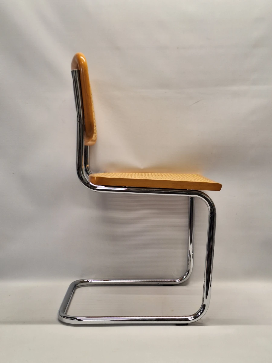 Set van 2 vintage Cesca B32-stoelen - Marcel Breuer design - Made in Italy - foto 10