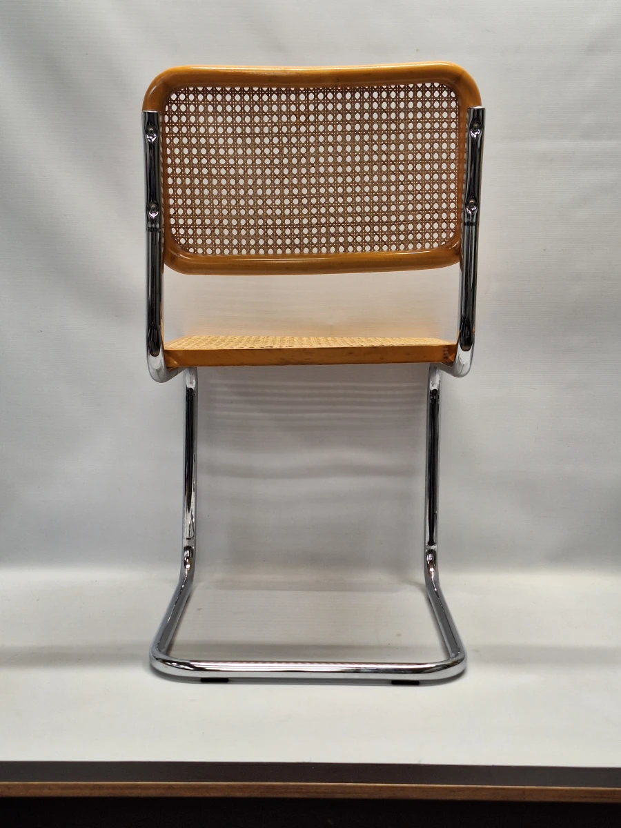 Set van 2 vintage Cesca B32-stoelen - Marcel Breuer design - Made in Italy - foto 11
