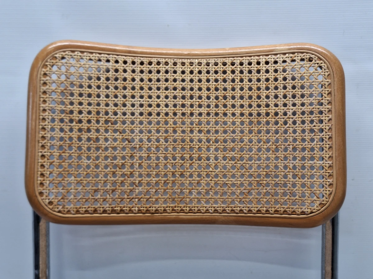 Set van 2 vintage Cesca B32-stoelen - Marcel Breuer design - Made in Italy - foto 15