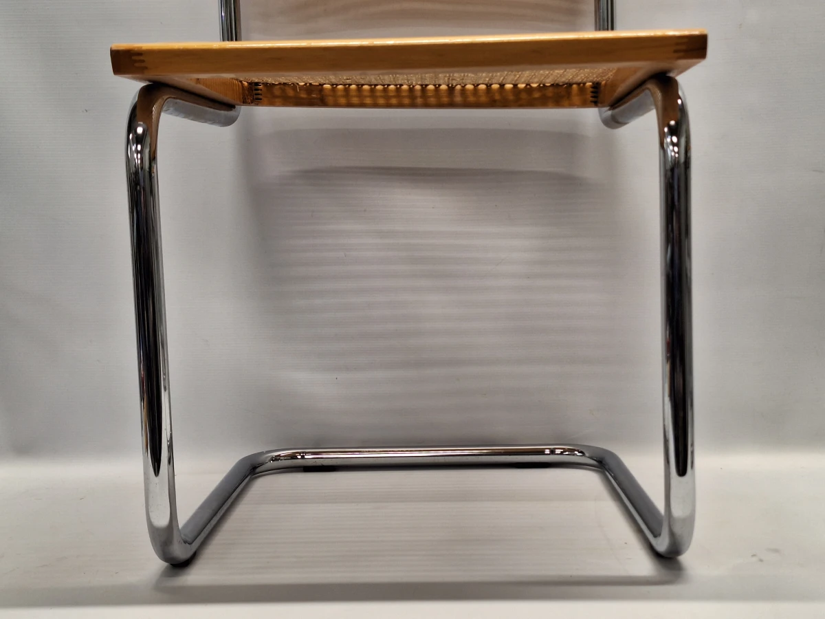 Set van 2 vintage Cesca B32-stoelen - Marcel Breuer design - Made in Italy - foto 6