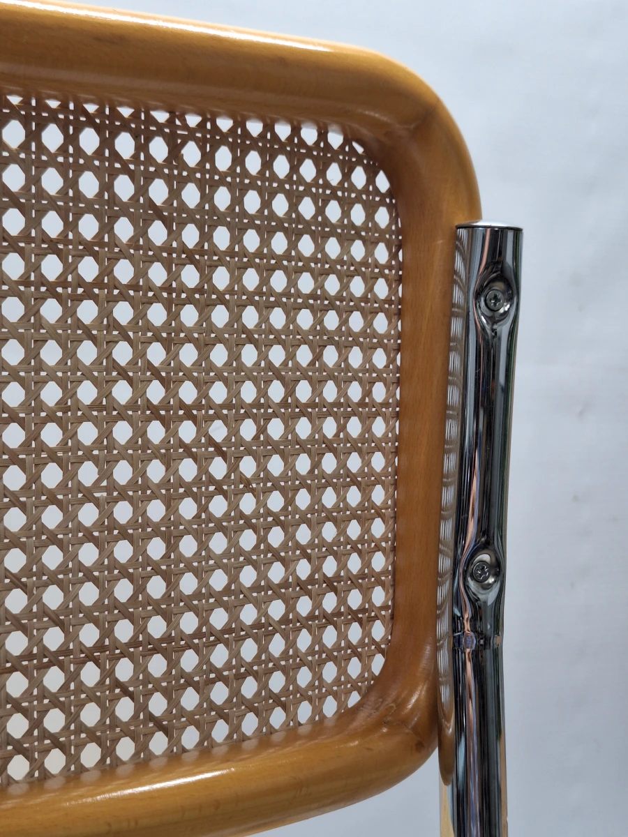 Set van 2 vintage Cesca B32-stoelen - Marcel Breuer design - Made in Italy - foto 12