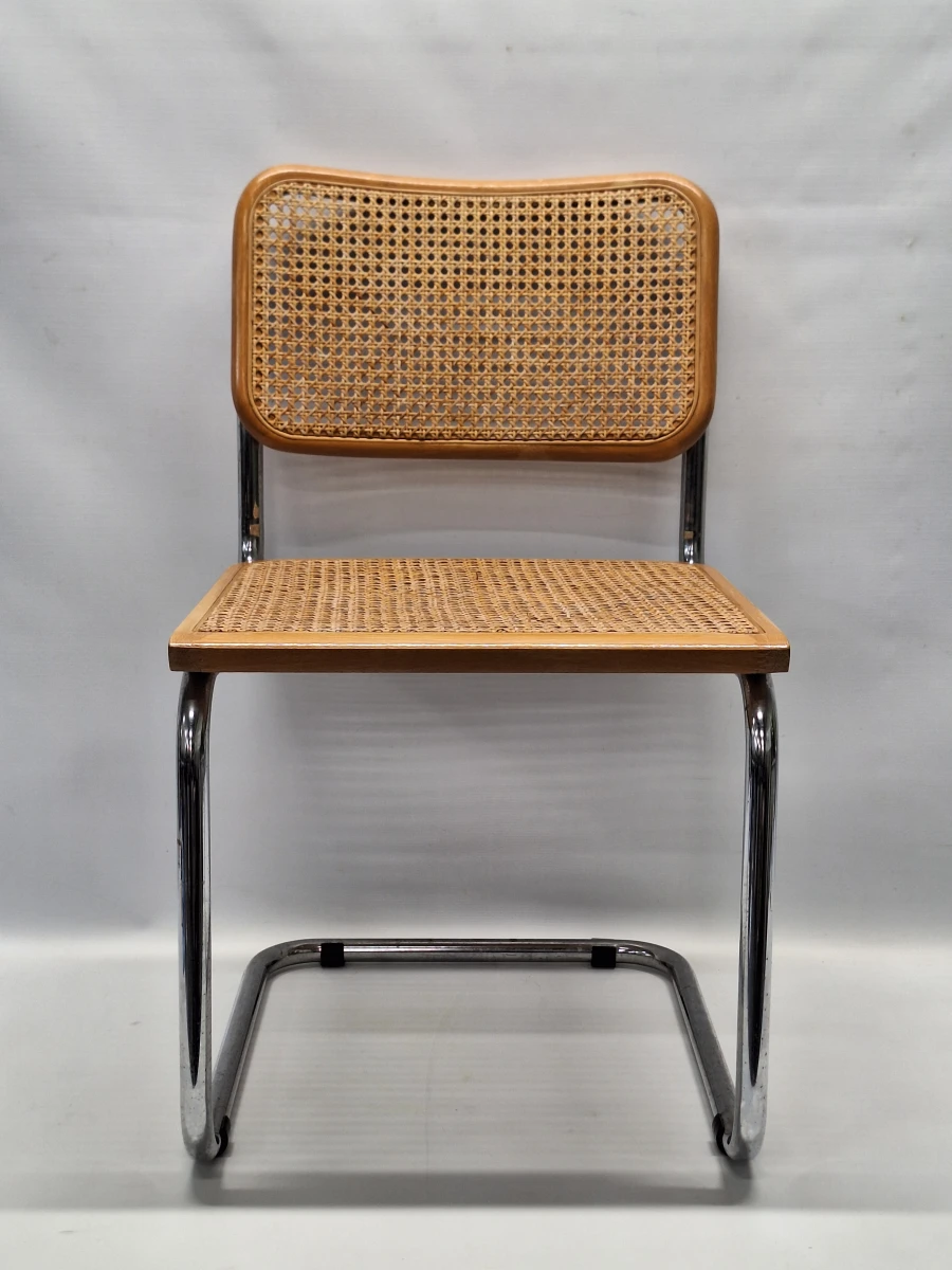Set van 2 vintage Cesca B32-stoelen - Marcel Breuer design - Made in Italy - foto 14