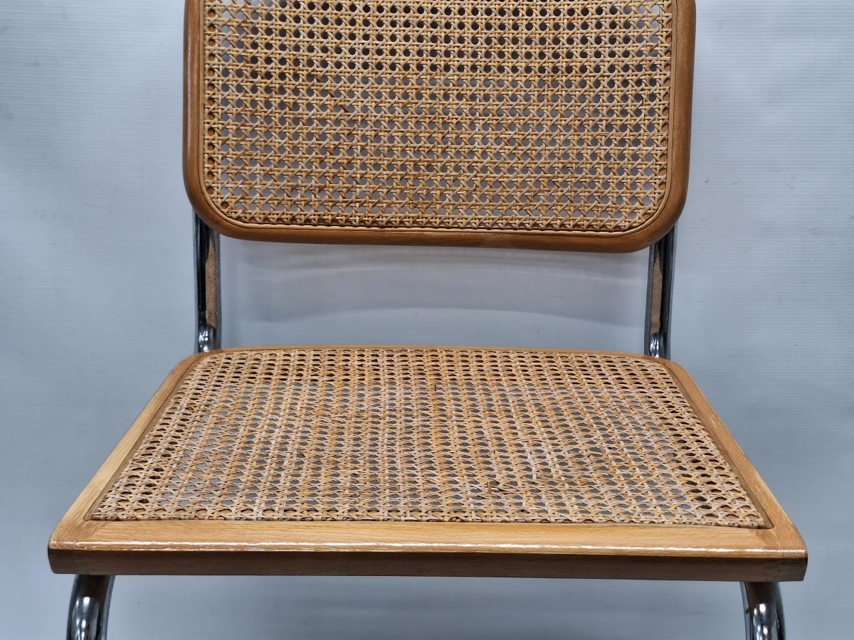 Set van 2 vintage Cesca B32-stoelen - Marcel Breuer design - Made in Italy - foto 16