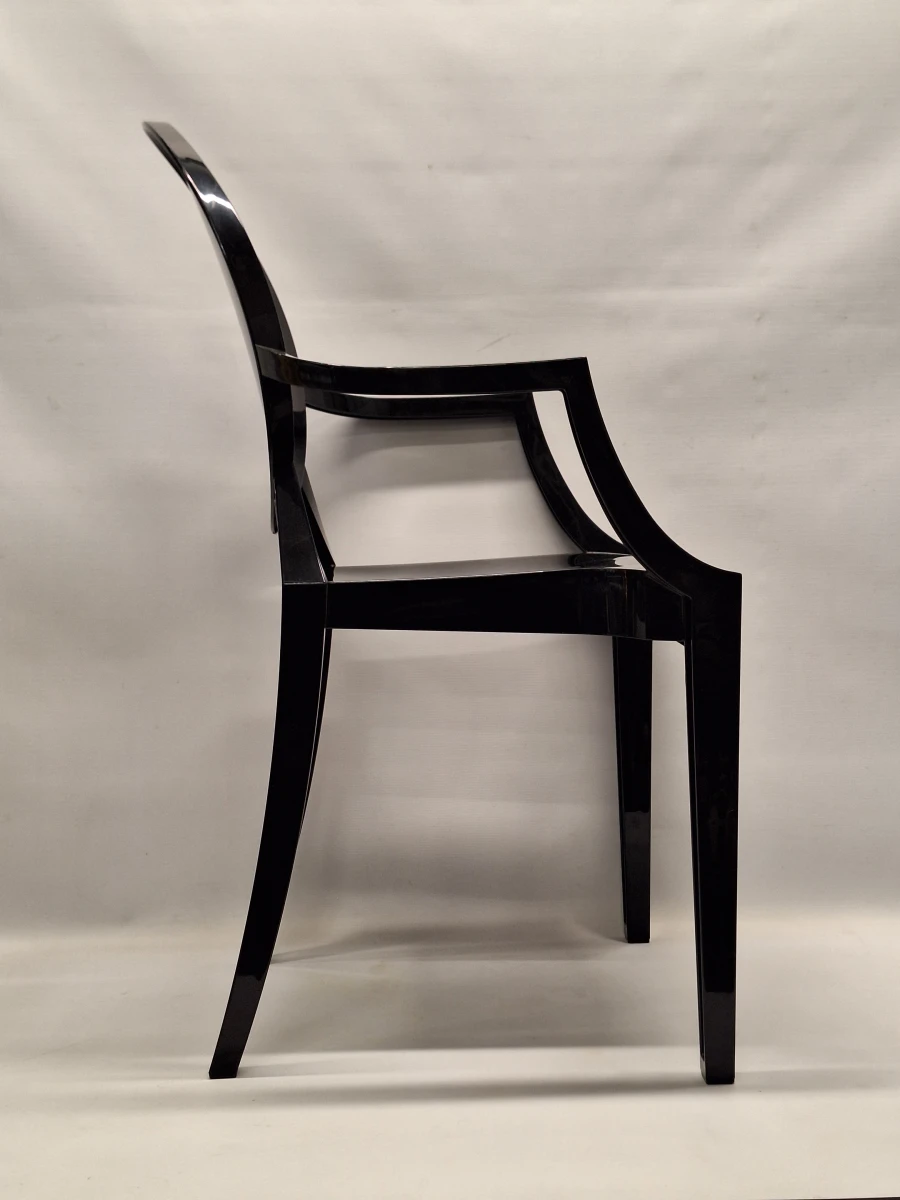 Kartell Louis Ghost by Philippe Starck - Iconische designstoel in diep zwart - foto 7