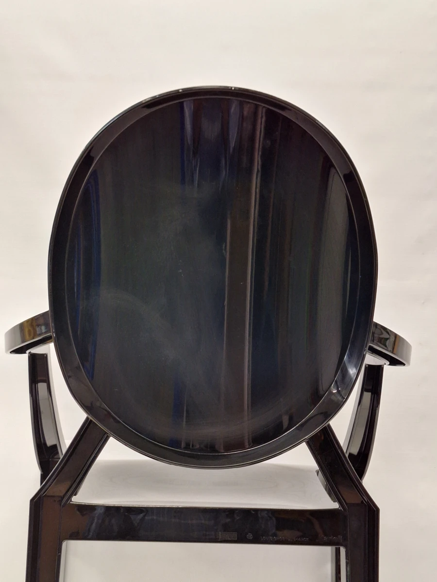 Kartell Louis Ghost by Philippe Starck - Iconische designstoel in diep zwart - foto 9