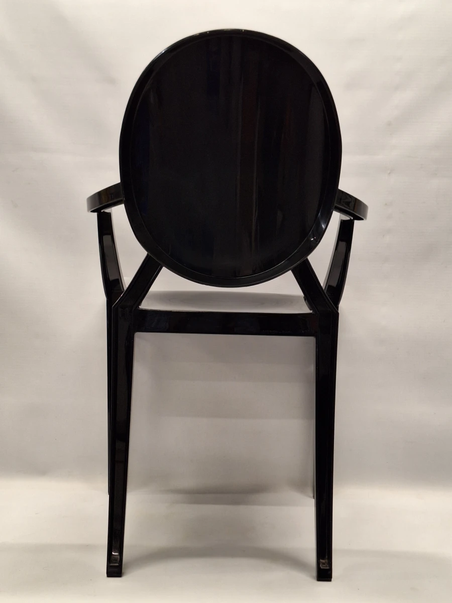 Kartell Louis Ghost by Philippe Starck - Iconische designstoel in diep zwart - foto 8
