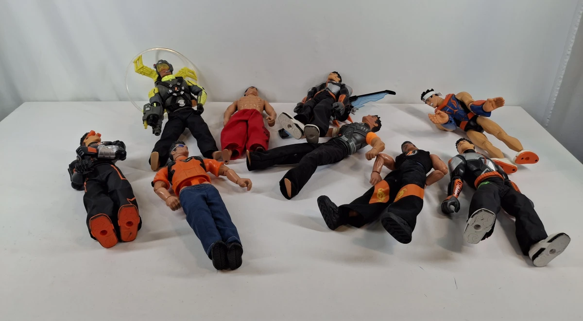 Set van 9 actiefiguren Action Man - foto 2