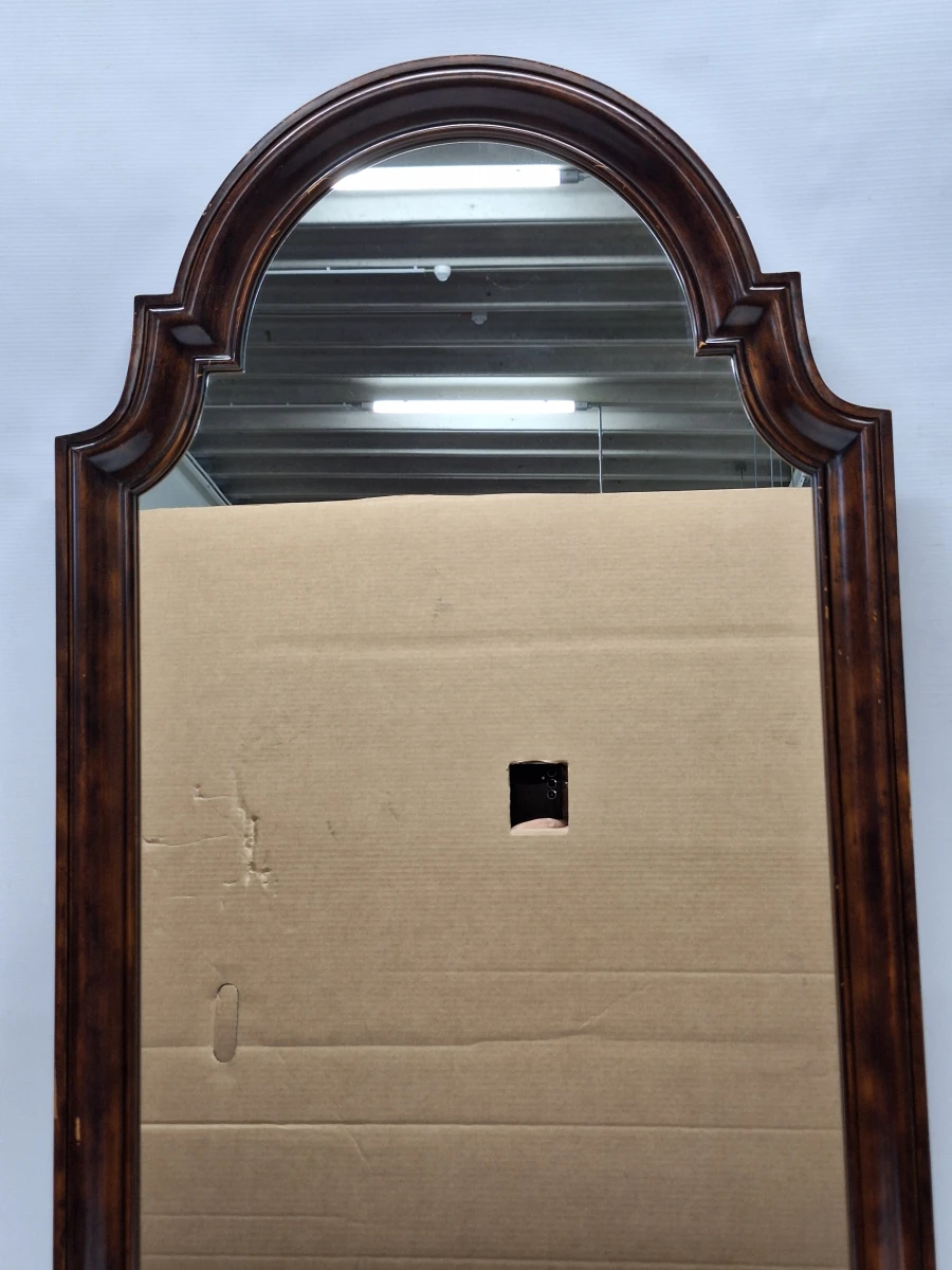 Vintage Deknudt Mirrors wandspiegel – Belgische elegantie in warme houttinten - foto 3