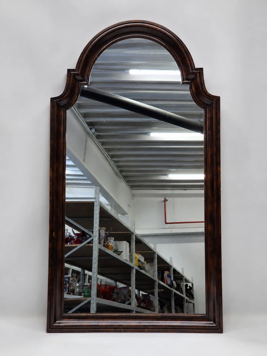 Vintage Deknudt Mirrors wandspiegel – Belgische elegantie in warme houttinten - foto 2