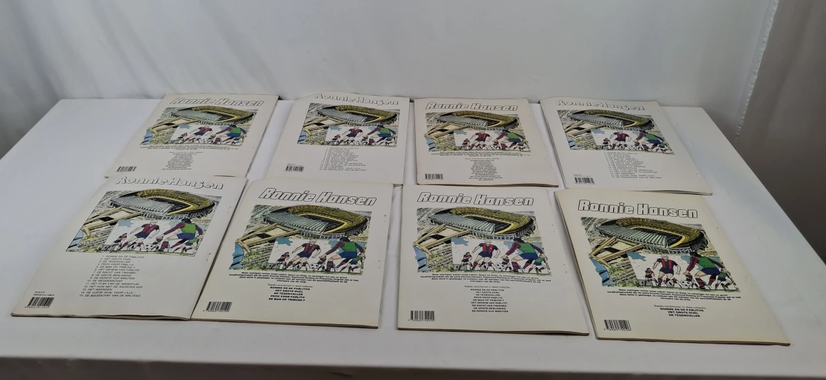 Set van 8 Ronnie Hansen stripboeken - foto 10
