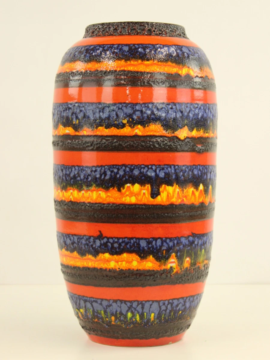 West-Germany Vloervaas XXL – Scheurich 546-52 "Fat Lava" - foto 1