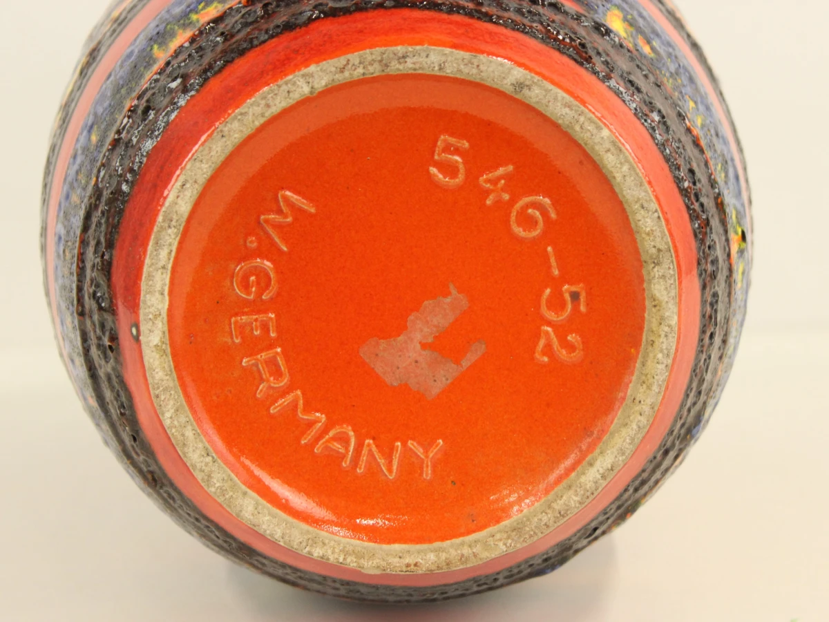 West-Germany Vloervaas XXL – Scheurich 546-52 "Fat Lava" - foto 6