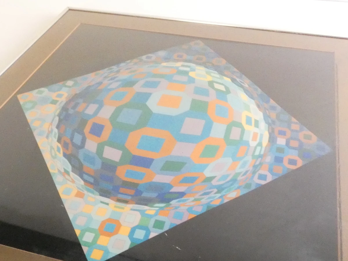 Optische kunst Planetary, Victor Vasarely - foto 6