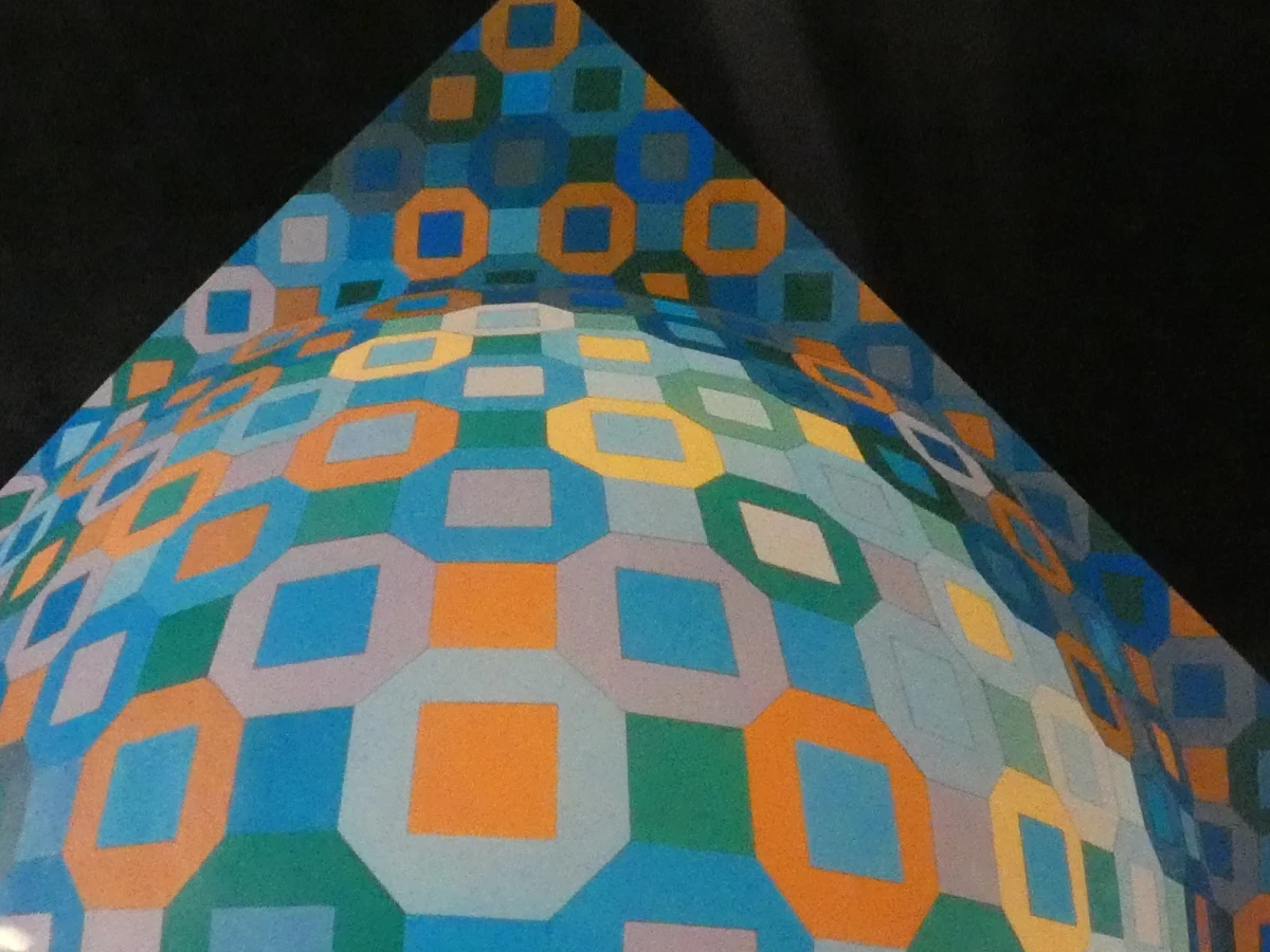 Optische kunst Planetary, Victor Vasarely - foto 3