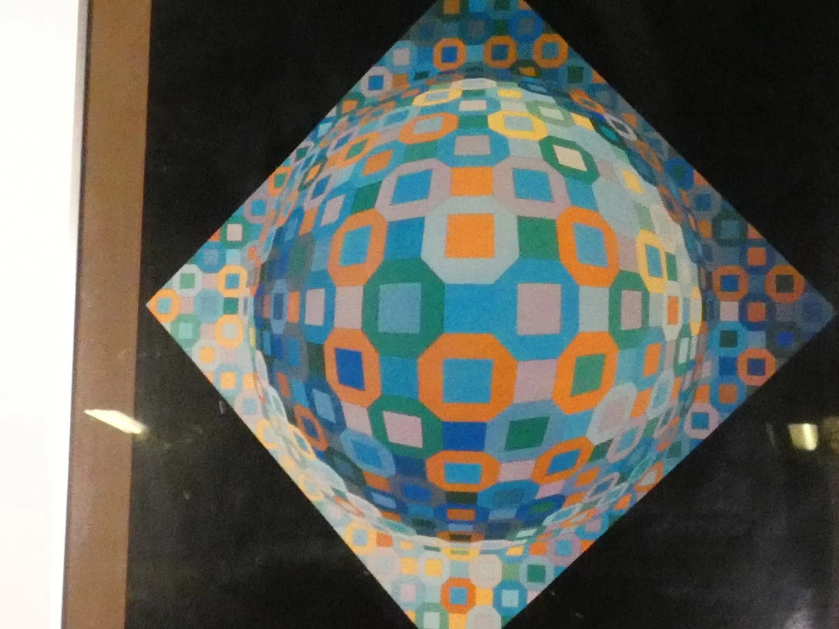 Optische kunst Planetary, Victor Vasarely - foto 2