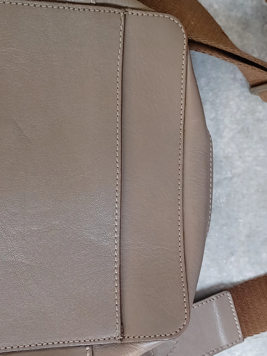 Mulberry schoudertas / crossbody in beige-taupe leder - foto 12