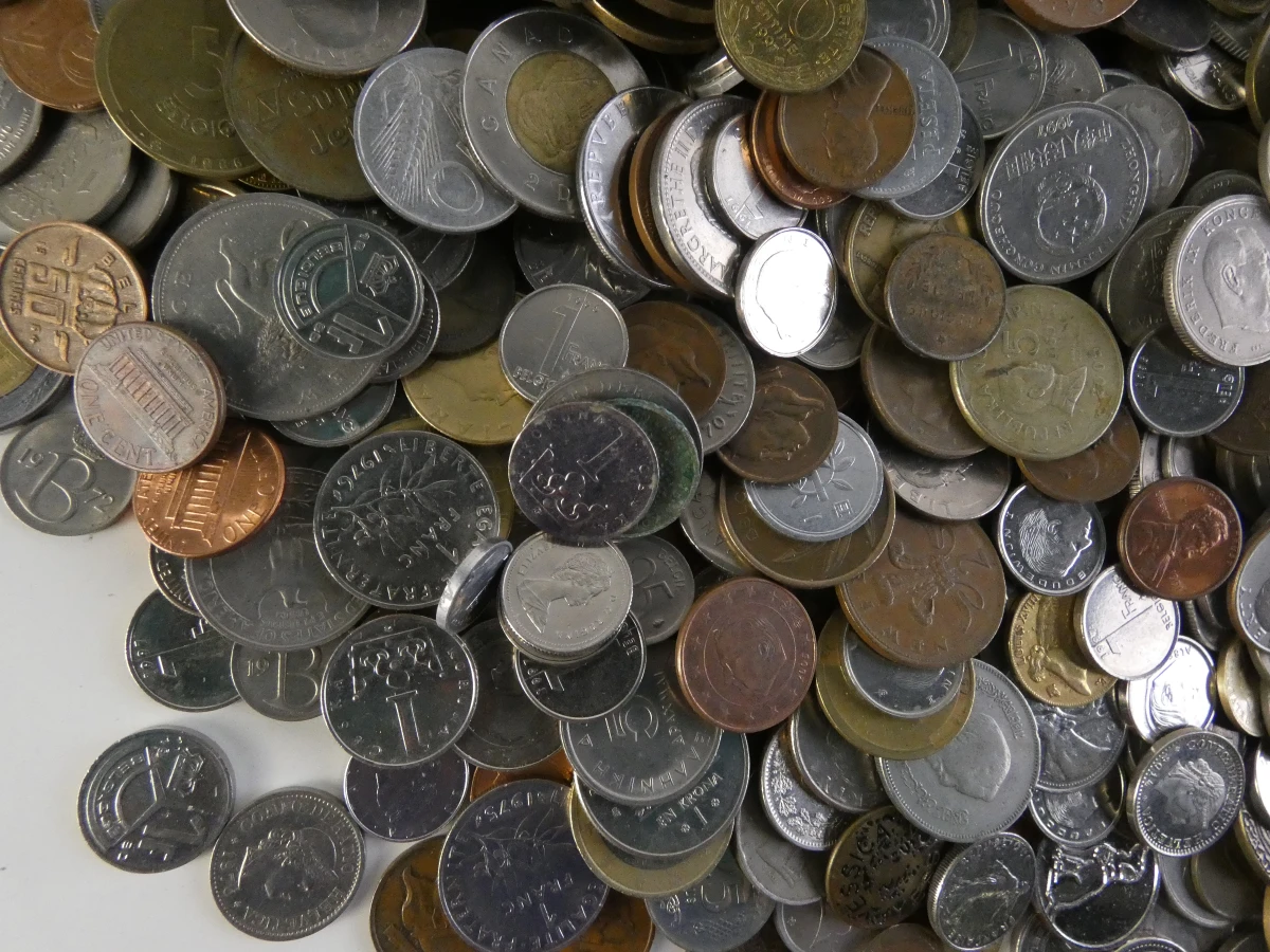 Verzameling diverse munten en tokens(10,4 kg.) - foto 6