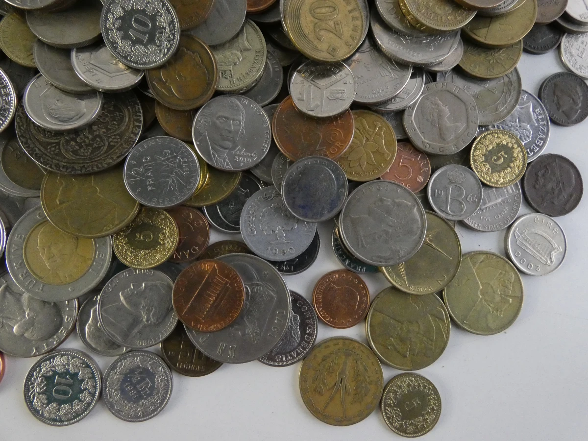Verzameling diverse munten en tokens(10,4 kg.) - foto 7