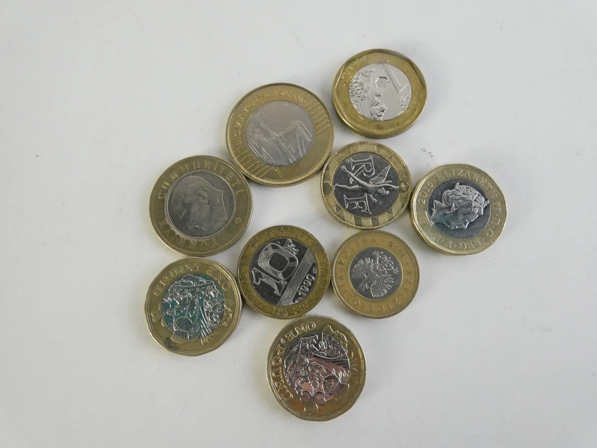 Verzameling diverse munten en tokens(10,4 kg.) - foto 9