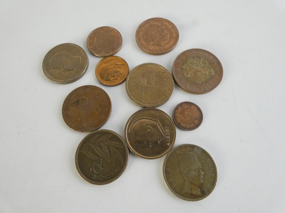 Verzameling diverse munten en tokens(10,4 kg.) - foto 12