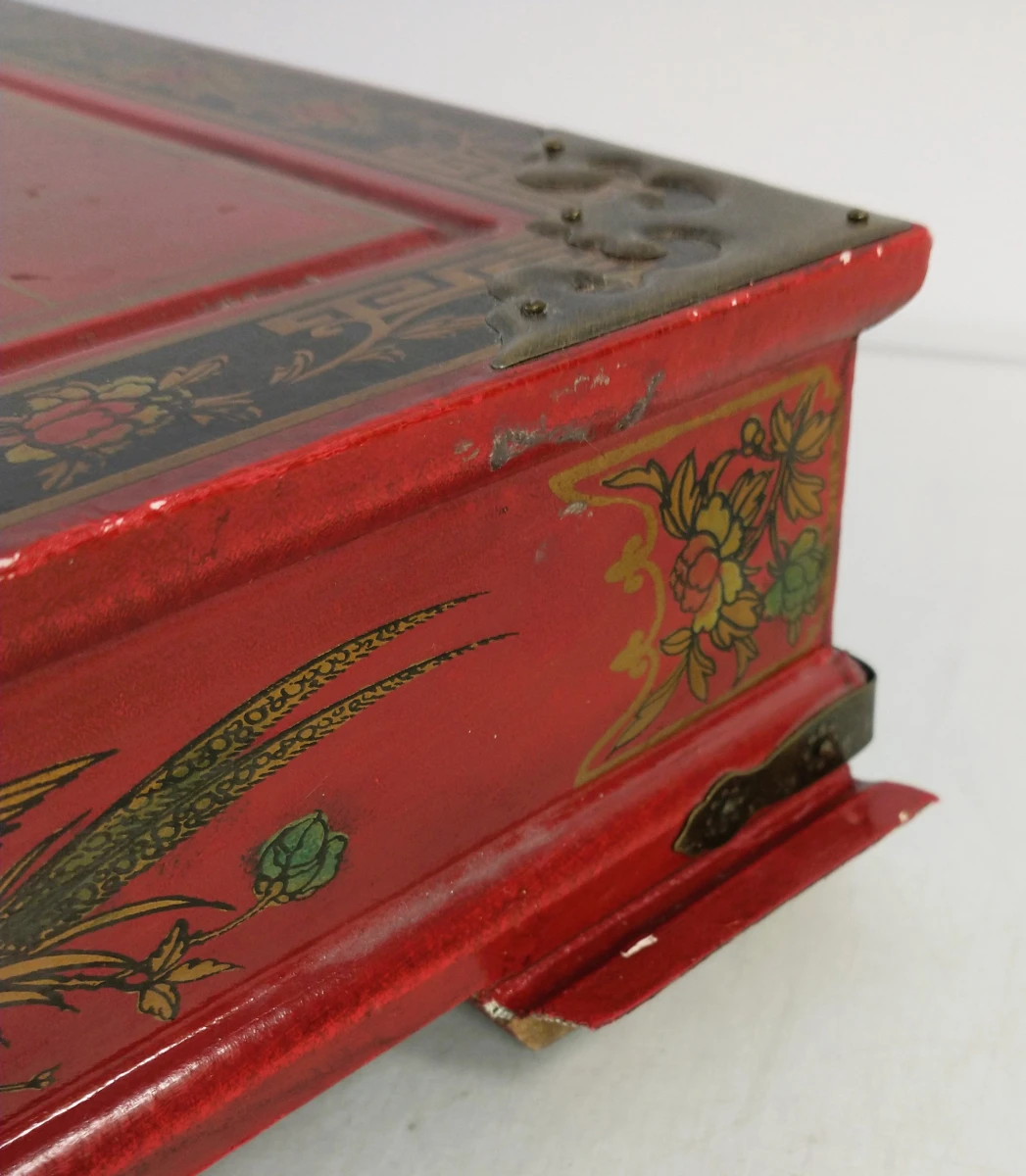 Decoratief Chinees schaakspel met houten schaakstukken en opbergkist - foto 3