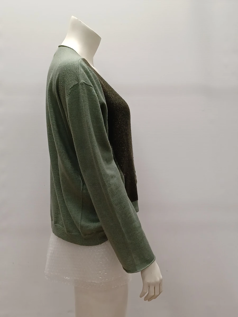 Exclusieve asymmetrische trui met diepe V-hals - Dries Van Noten - foto 2