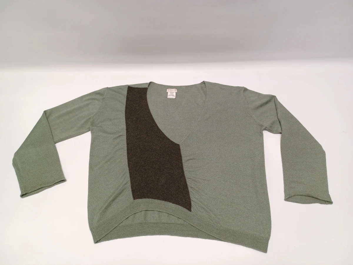 Exclusieve asymmetrische trui met diepe V-hals - Dries Van Noten - foto 4