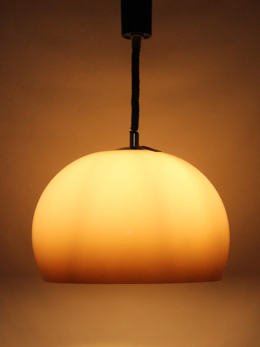 Space age Mushroom hanglamp in taupekleur - foto 6