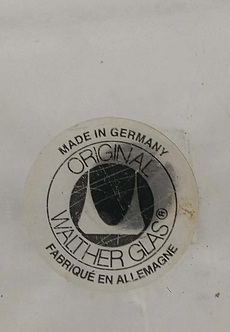 Set van 2 vintage Walther Glas schalen – Duitsland - foto 4