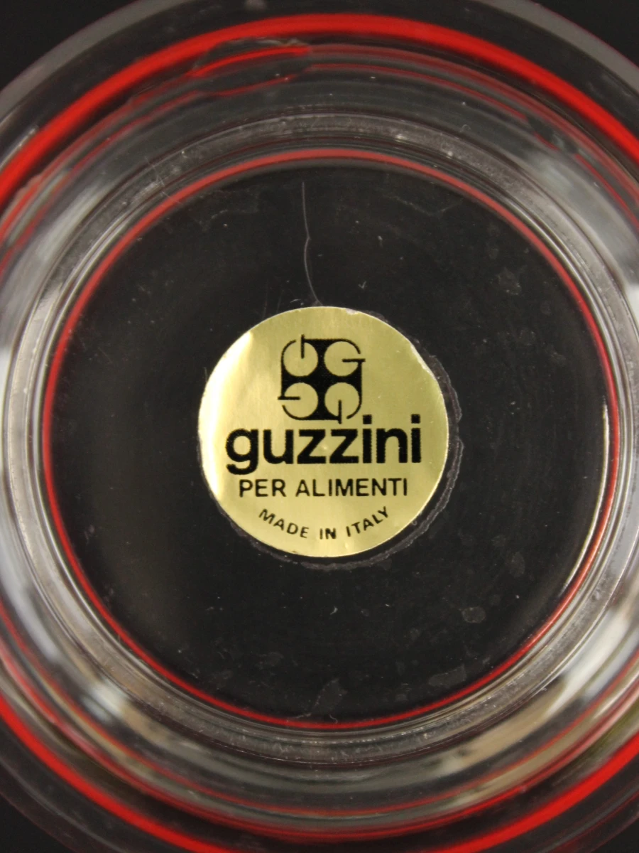 Vintage Guzzini plexi set - saladekom, schenkkan en 5 glazen - Made in Italy - foto 12