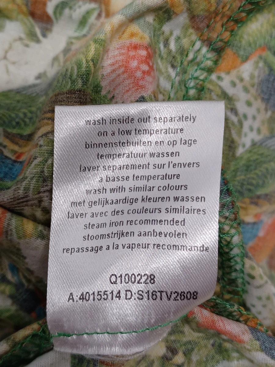 Elegante jurk met tropische en botanische print - Tim Van Steenbergen - foto 10