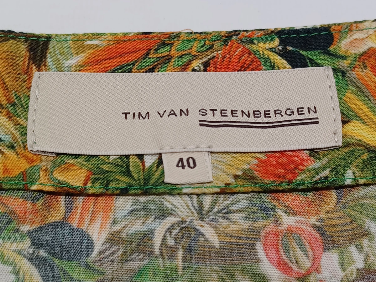 Elegante jurk met tropische en botanische print - Tim Van Steenbergen - foto 9