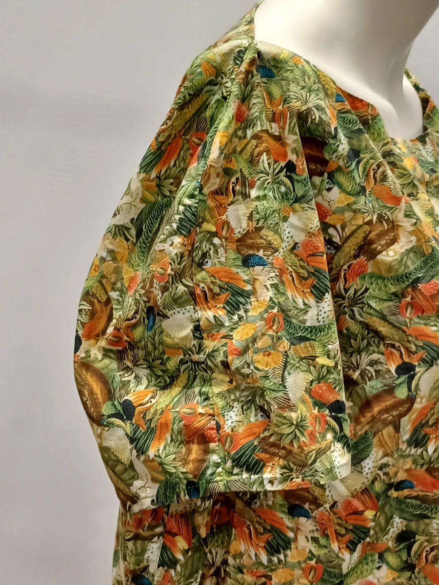 Elegante jurk met tropische en botanische print - Tim Van Steenbergen - foto 4