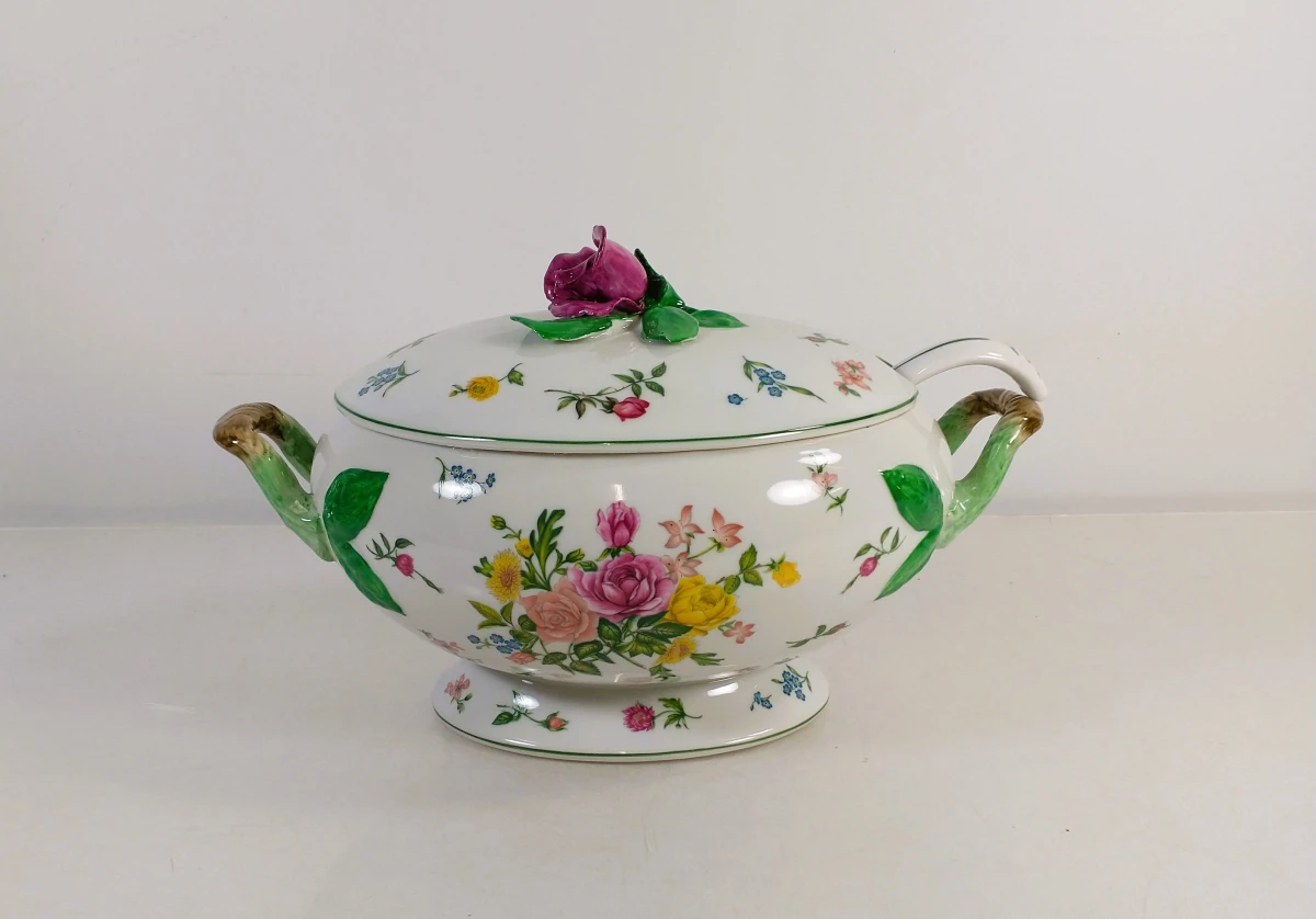 Twee Franklin Mint soepterrines Le Cordon Bleu, 1988 - foto 4