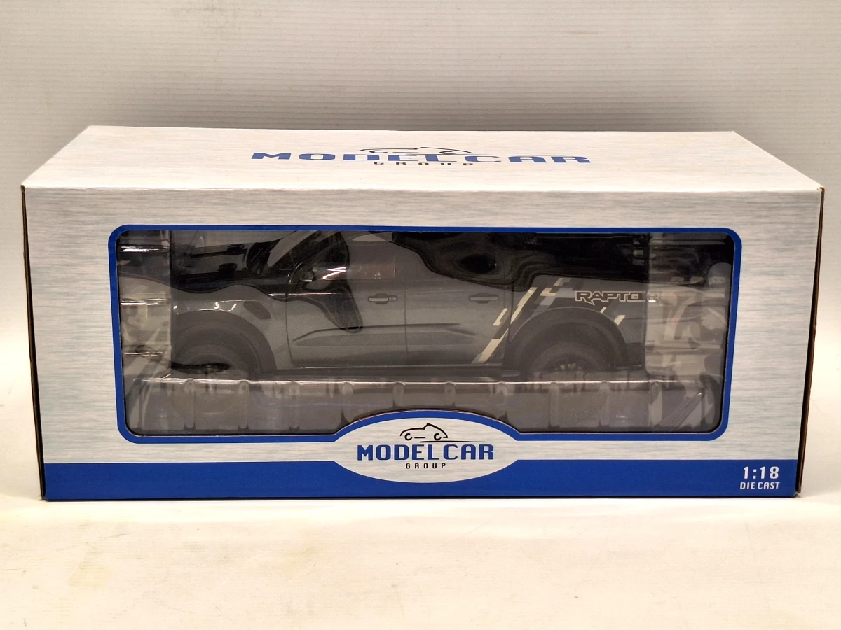Ford Ranger Raptor 2022/2023 schaalmodel 1:18 Dark Grey Metallic van Modelcar Group - foto 2