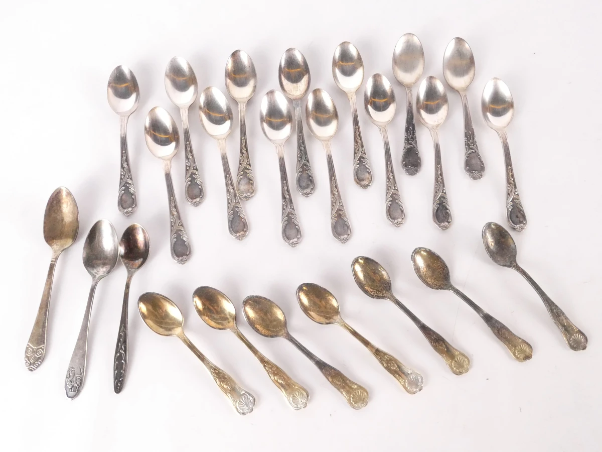 Groot assortiment bestek (verzilverd)(468 stuks / 27,2 kg) - foto 29