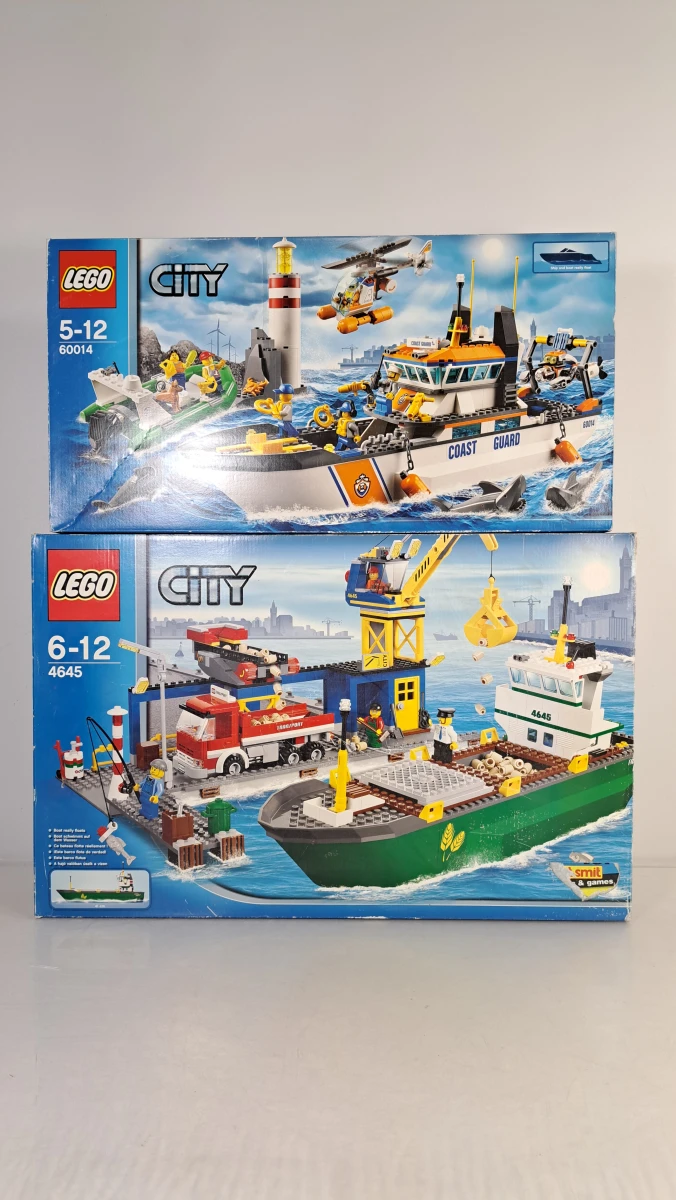 Lego City bouwsets 60014 en 4645 met dozen handleidingen en zakjes - foto 6