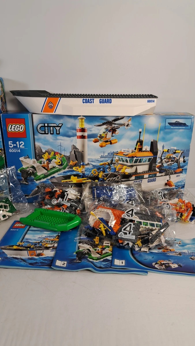 Lego City bouwsets 60014 en 4645 met dozen handleidingen en zakjes - foto 4