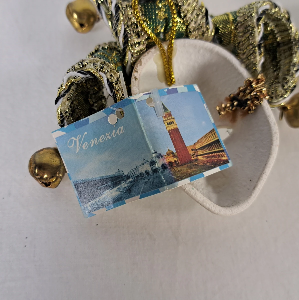 Set van 5 Venetiaanse decoratieve maskers handgeschilderd - foto 11
