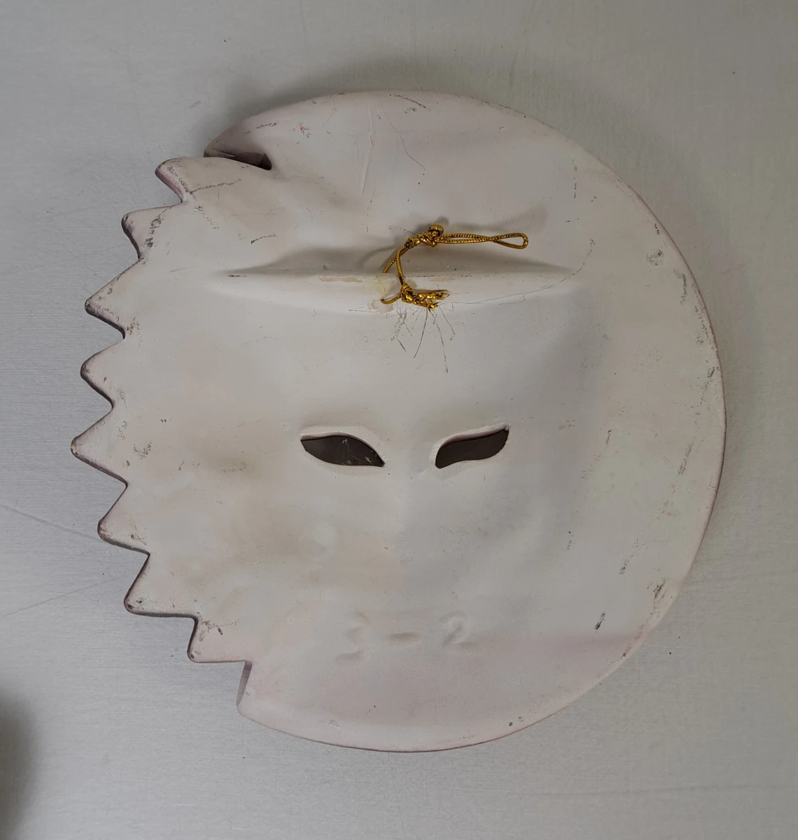 Set van 5 Venetiaanse decoratieve maskers handgeschilderd - foto 5