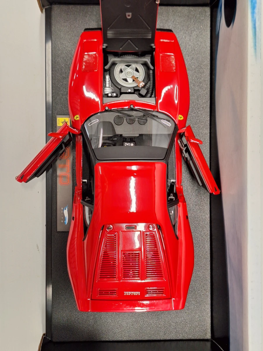 Set van twee Ferrari GTO schaalmodellen 1:18 Hot Wheels Elite - foto 7