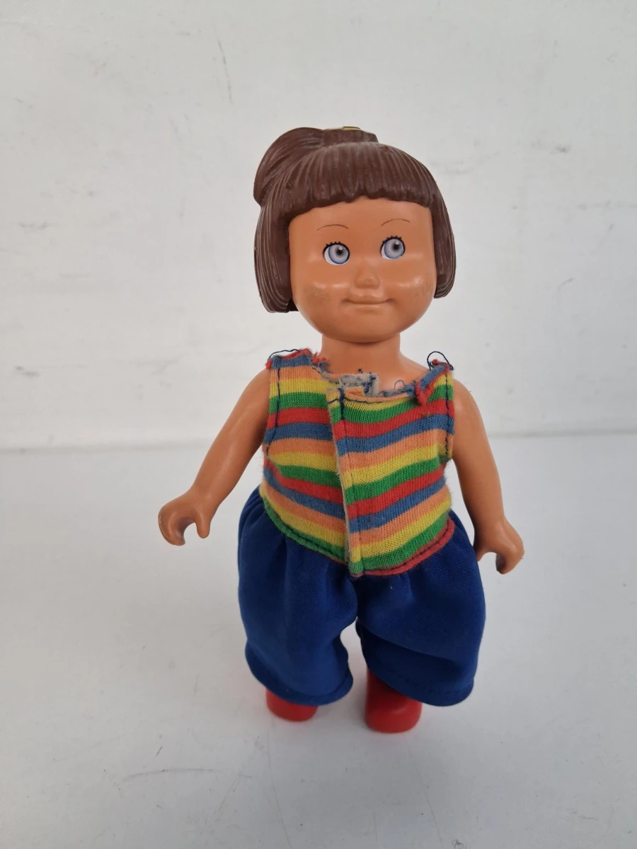 Drie vintage Duplo education dolls - foto 6