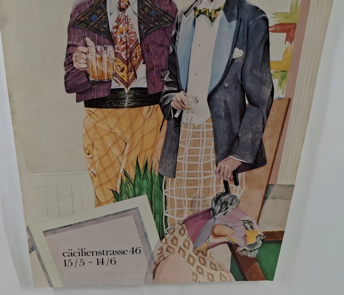 Tentoonstellingsposter Jan Vanriet - foto 2