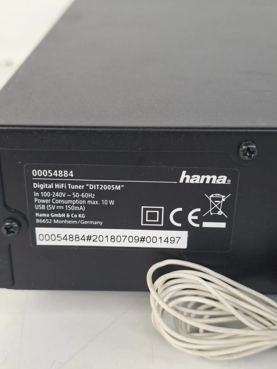 🔊 Hama DIT2005M Digitale HiFi Tuner met DAB+ en FM – Inclusief 1 Jaar Garantie! 🔊 - foto 3