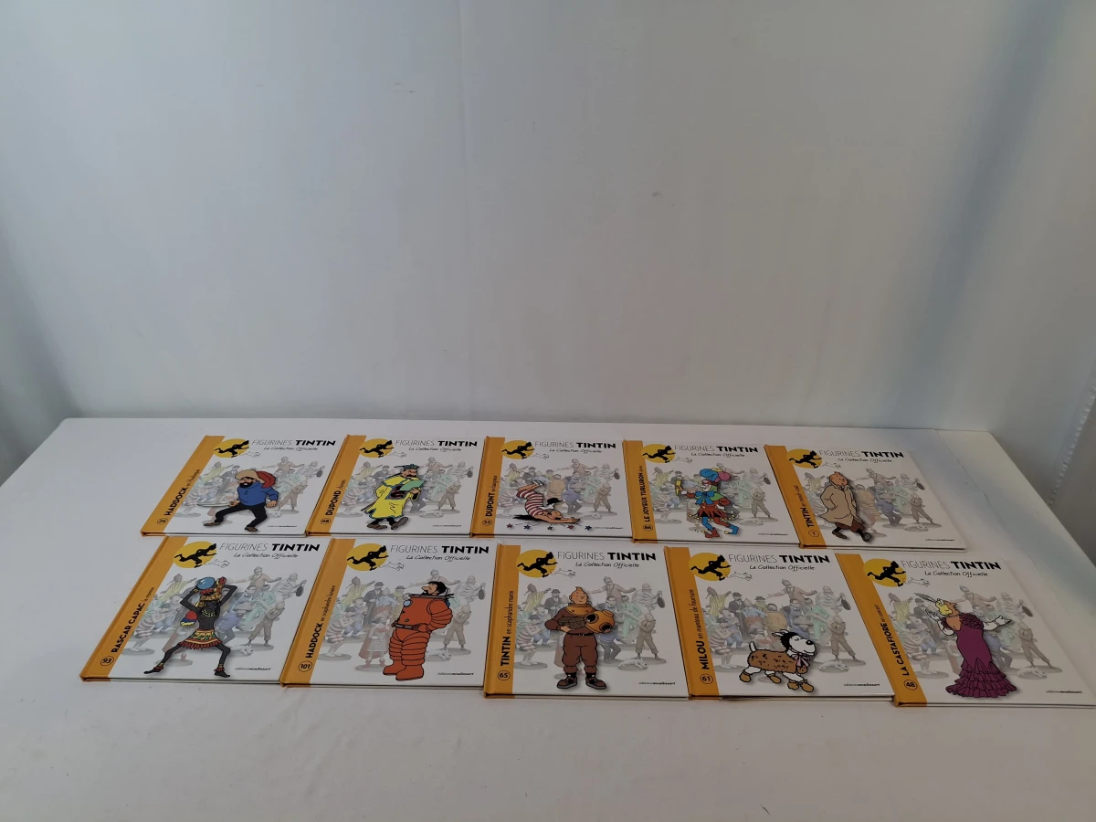 Set van 23 Tintin figurines boekjes - foto 3