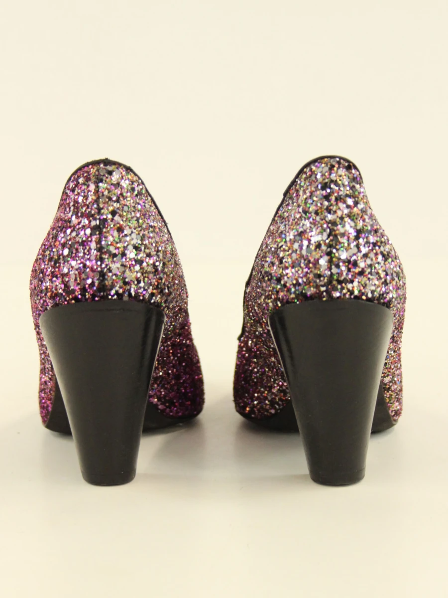 A.F. Vandevorst - glitter pumps in roze tinten - maat 40 - foto 5