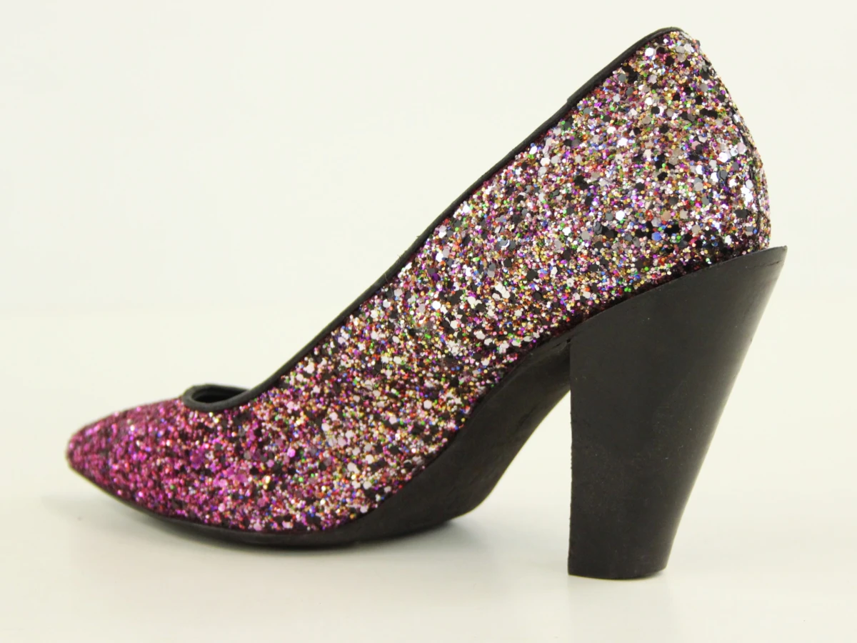 A.F. Vandevorst - glitter pumps in roze tinten - maat 40 - foto 6