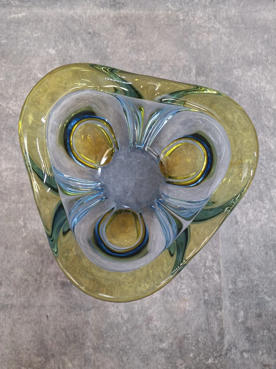 Mid-century moderne schaal in Murano-stijl - foto 3