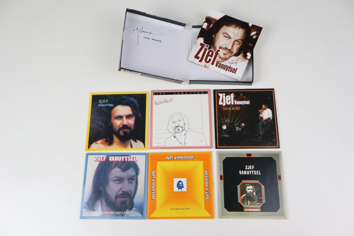 ZJEF VANUYTSEL 5 CD's + DVD boxset met handtekening - foto 3