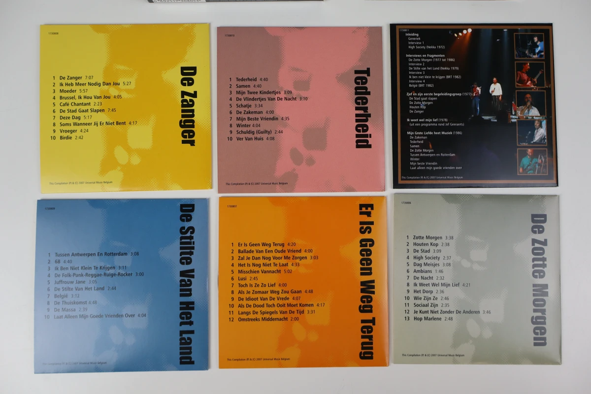 ZJEF VANUYTSEL 5 CD's + DVD boxset met handtekening - foto 2